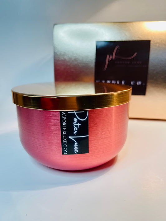 Porter Luxe -  Pink Sugars Candle (New)