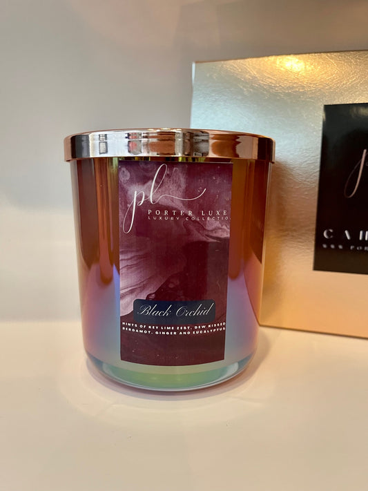 Porter Luxe - Black Orchid Candle (New)