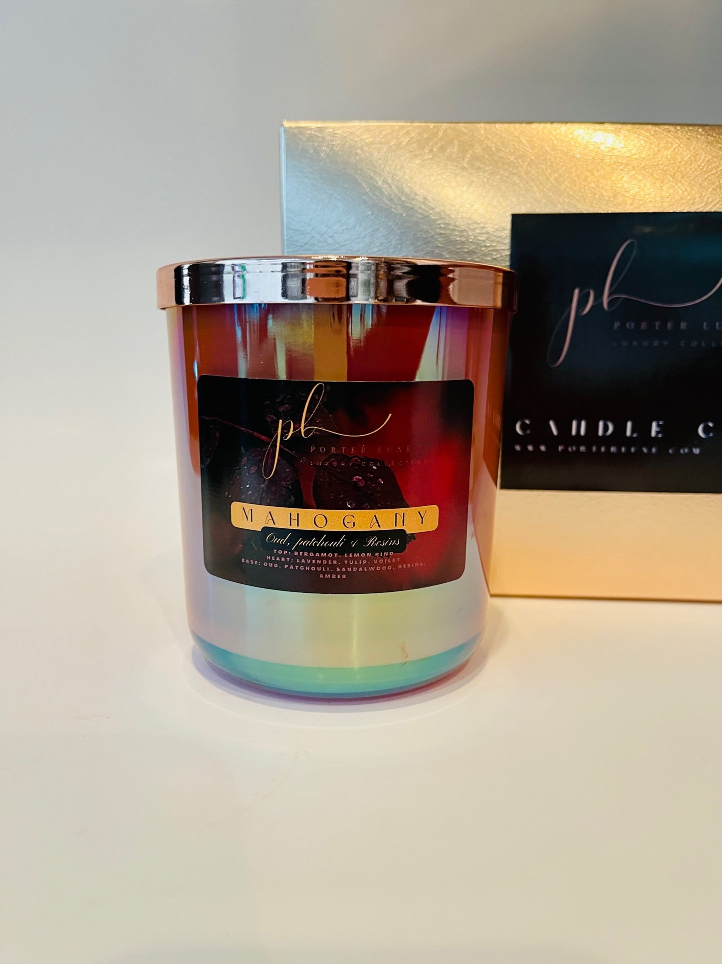 Porter Luxe - Mahogany Candle (Customer Favorite)
