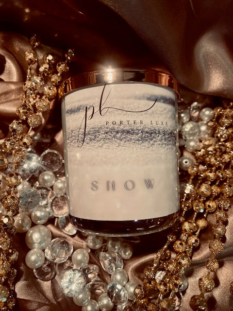 Porter Luxe - Snow Candle (Woody, Patchouli, Bergamot)