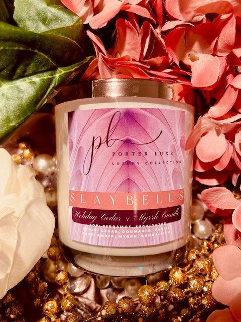 Porter Luxe Holiday Candle - Slay Bells (Woody, Sultry and Warm)